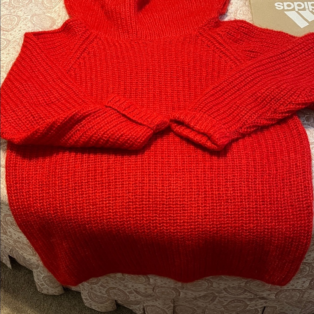 Dorothy Perkins Vibrant Red Turtleneck Sweater